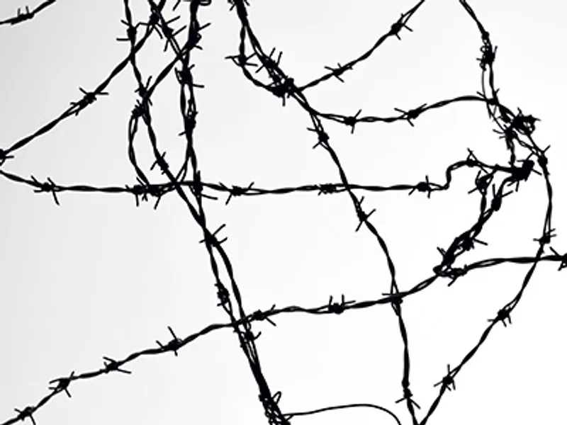 Strategic risk assessment visualization.