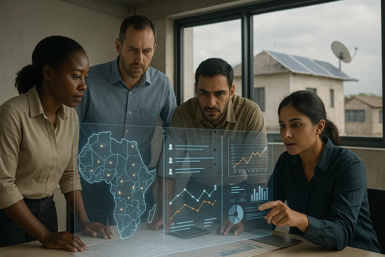 Dashboard with real-time data