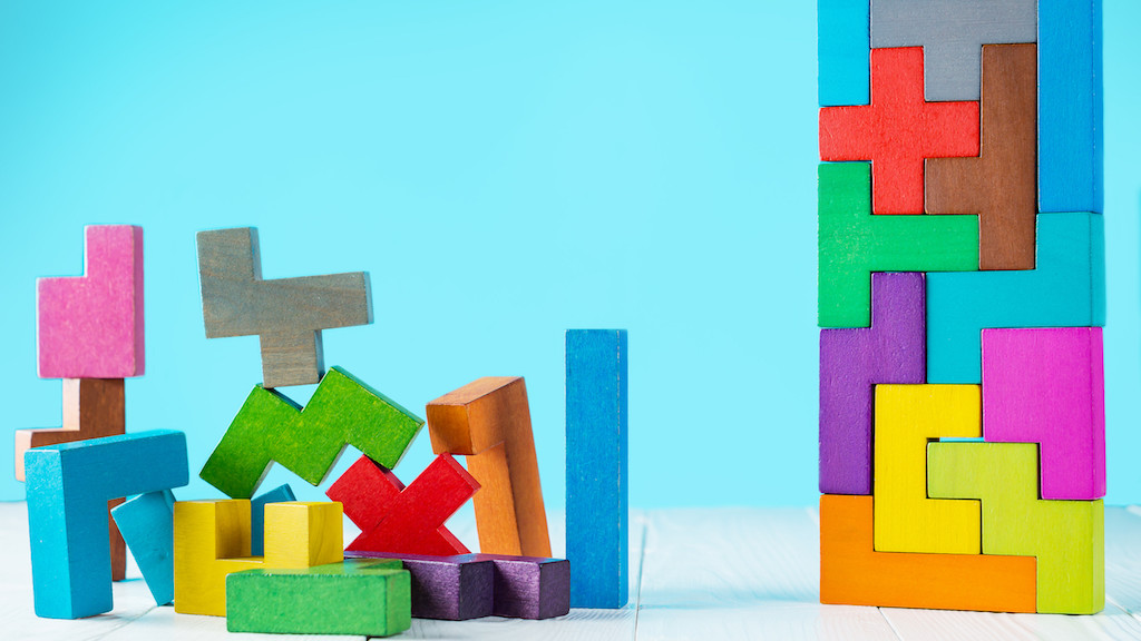 building the blocks